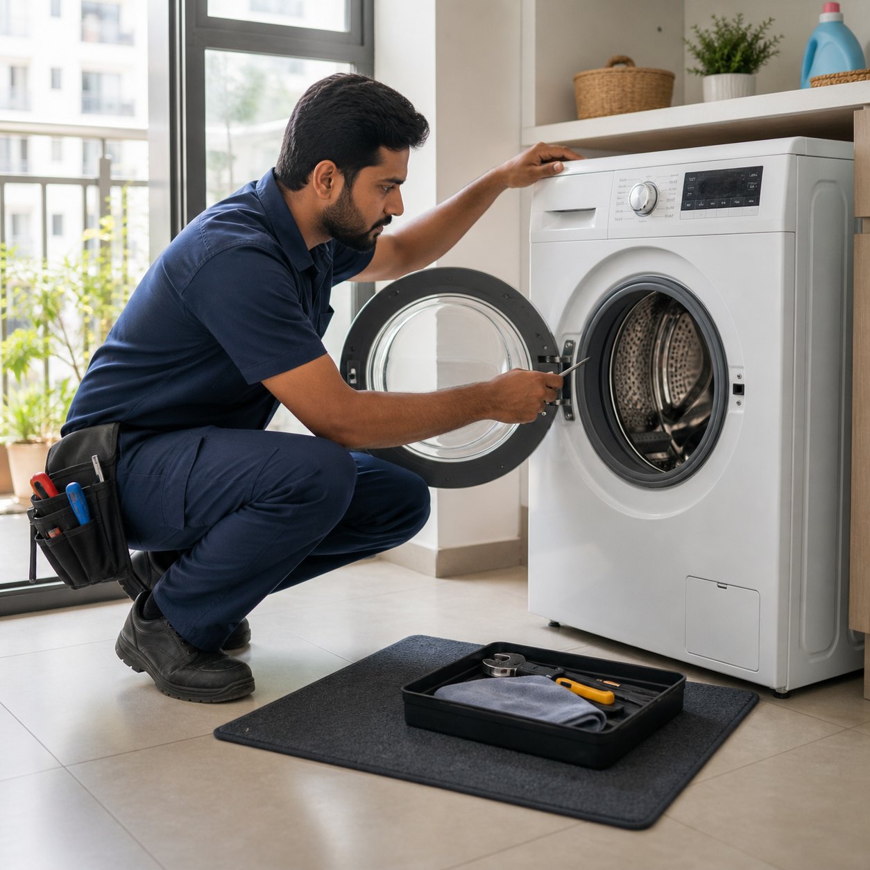 Representative image of washing machine repair